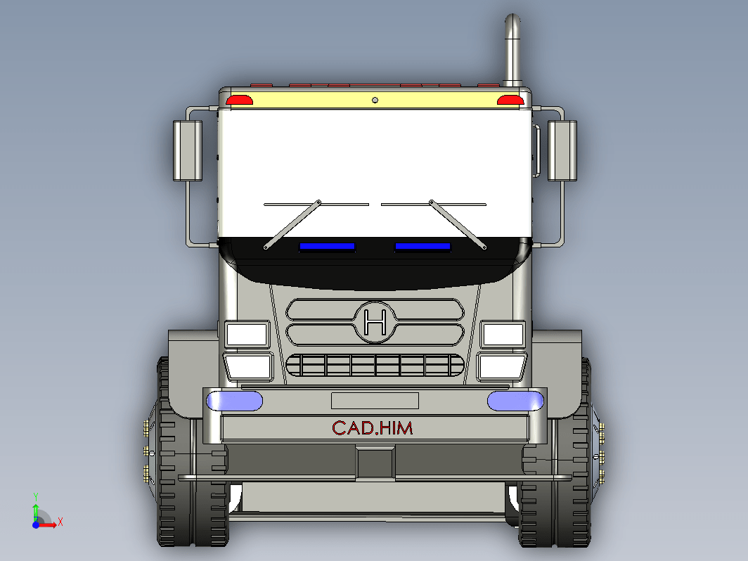 double-cab-chassis-truck卡车底盘