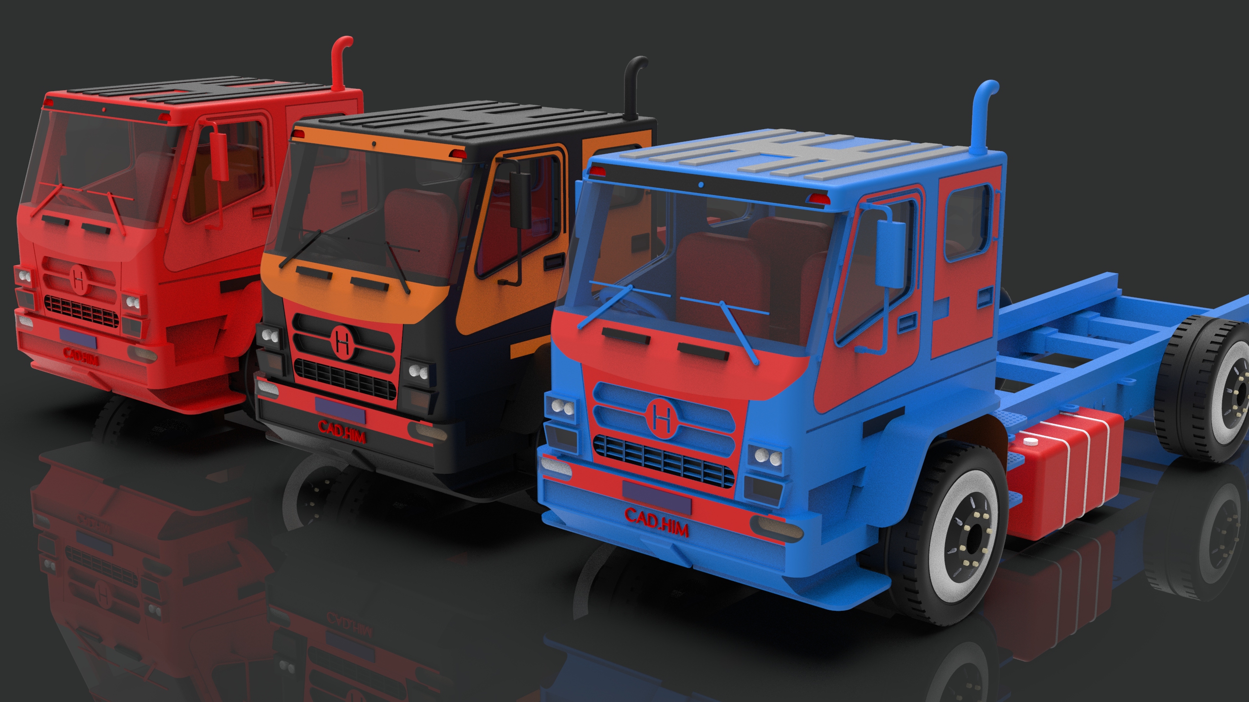 double-cab-chassis-truck卡车底盘