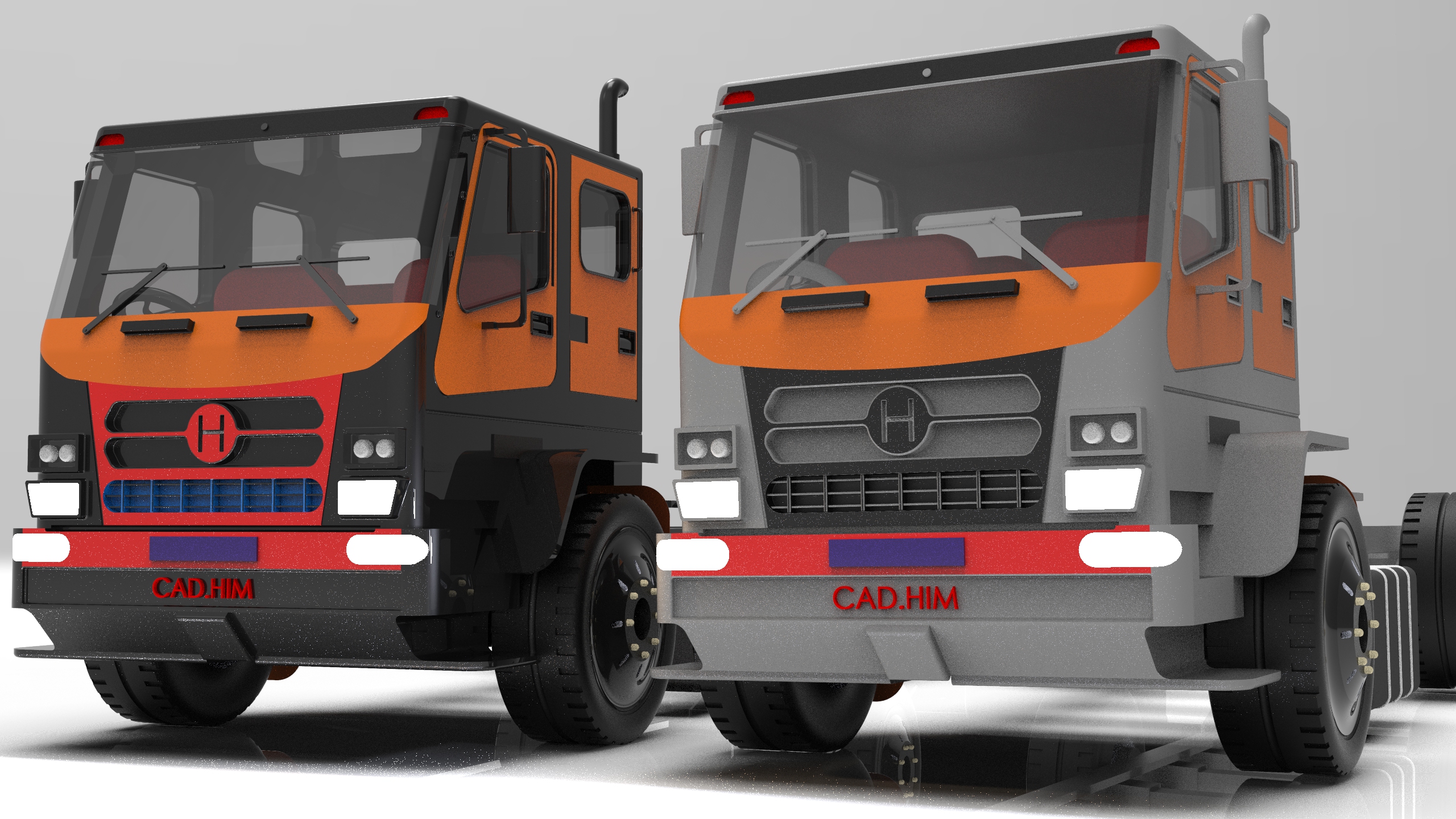 double-cab-chassis-truck卡车底盘