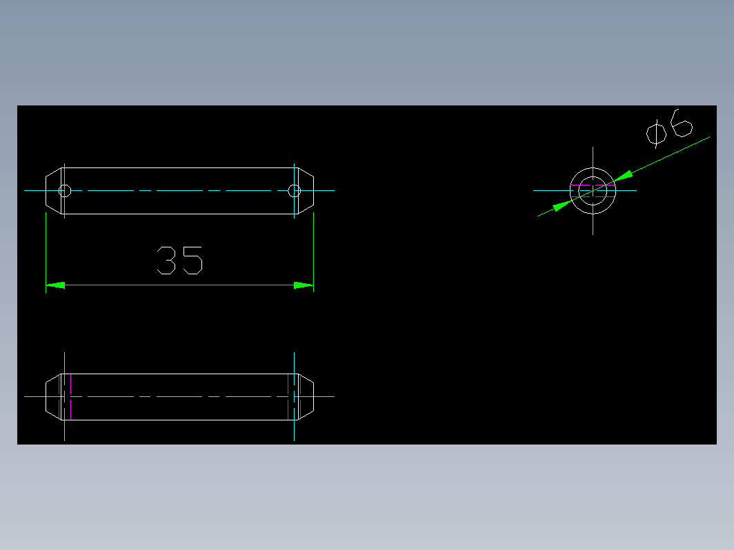 销-带孔销（6×35）