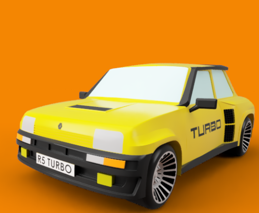 Renault 5 turbo - R5 turbo轿车缩略图