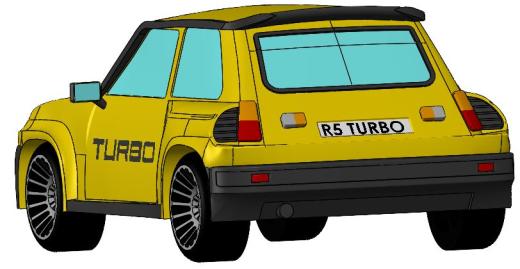 Renault 5 turbo - R5 turbo轿车缩略图