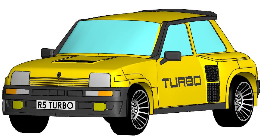 Renault 5 turbo - R5 turbo轿车