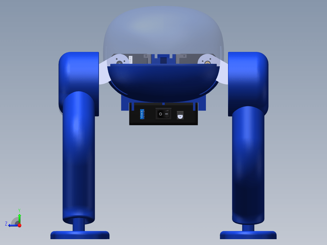 3月-obotic-dog四足机器狗模型sw2020可编辑