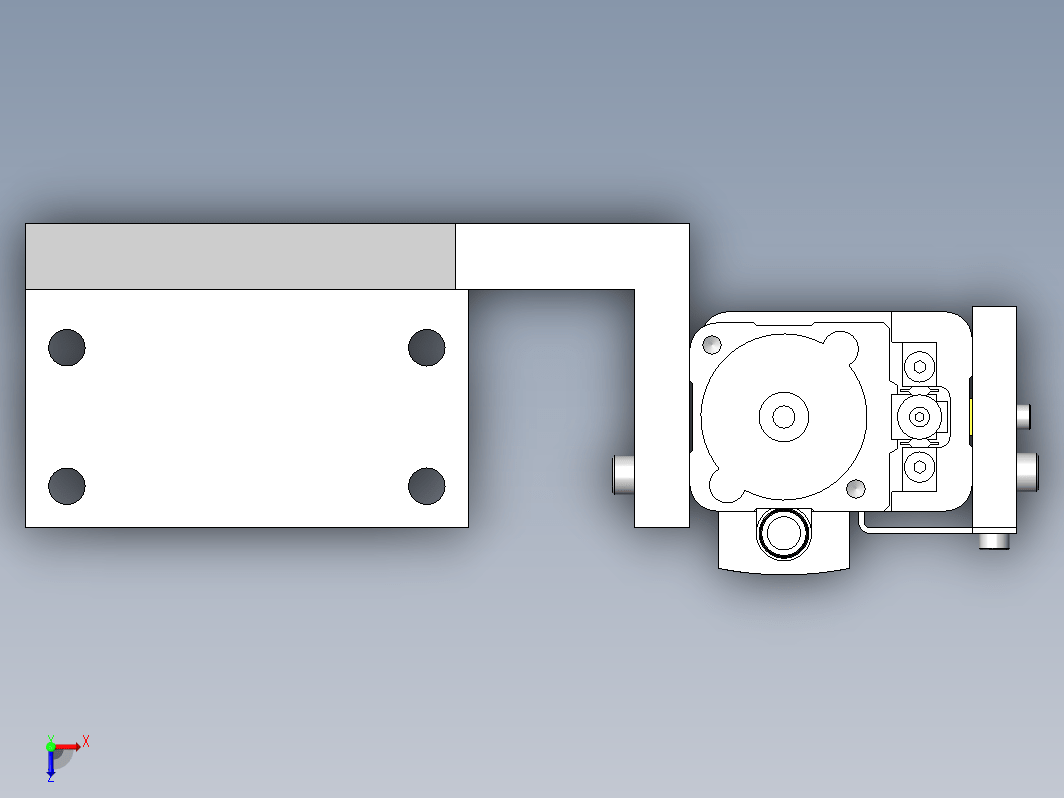 接点零件的动作检查组件