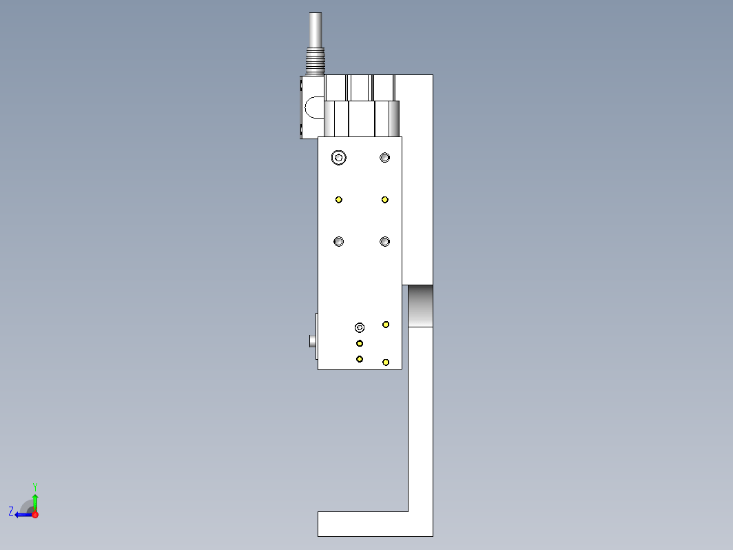 接点零件的动作检查组件