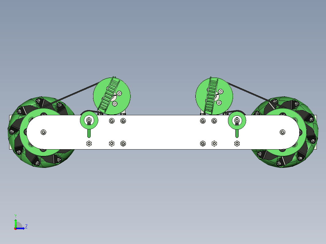 chassis麦克纳姆轮小车底盘