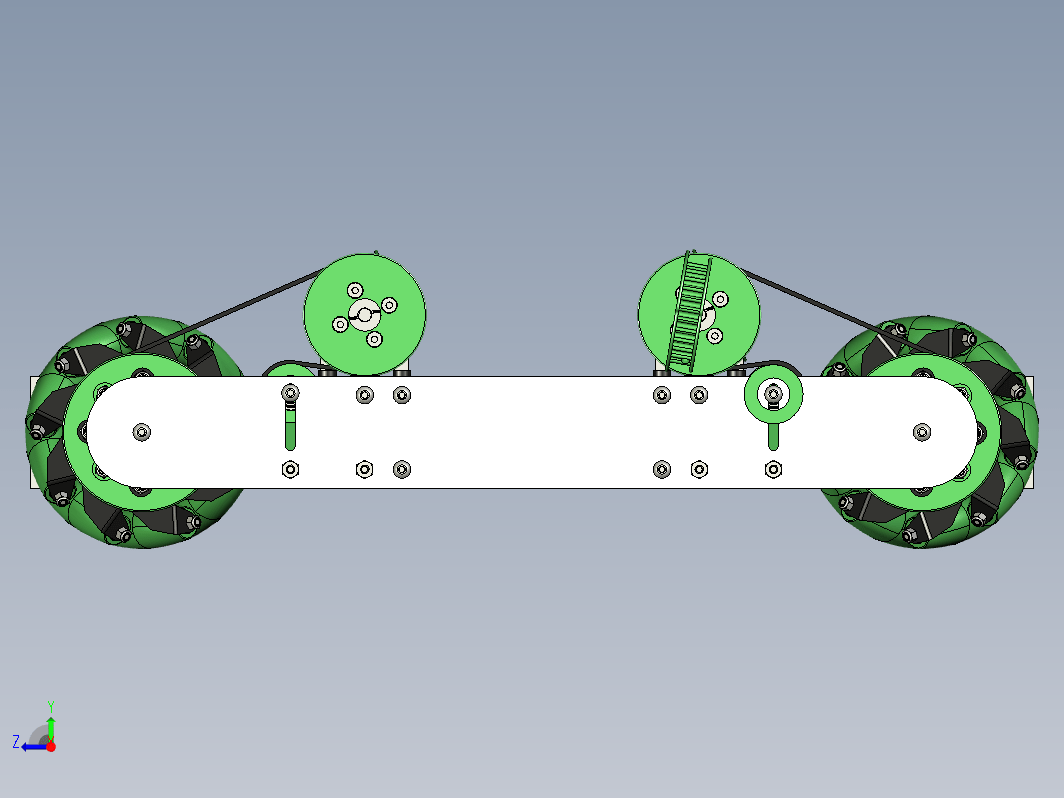 chassis麦克纳姆轮小车底盘