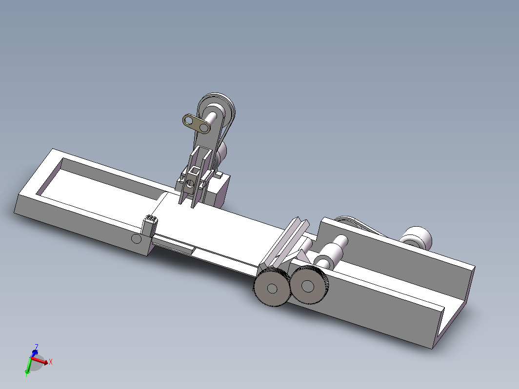 自动盖章机设计三维SW+CAD+说明