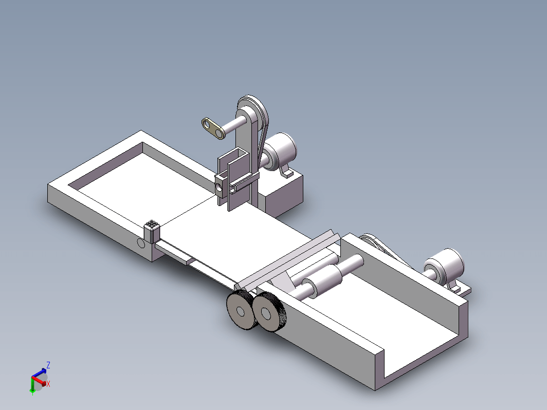 自动盖章机设计三维SW+CAD+说明