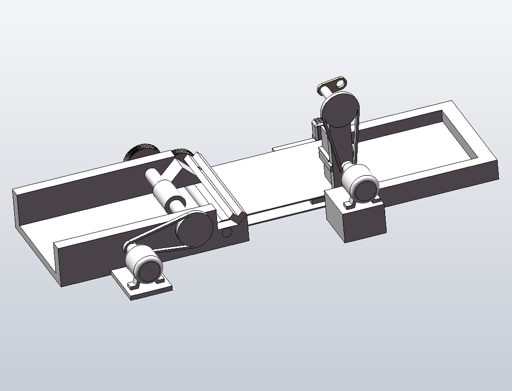 自动盖章机设计三维SW+CAD+说明