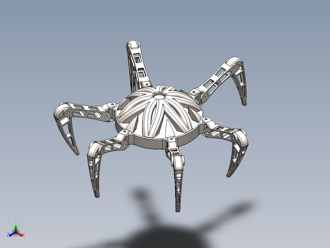 六足蜘蛛基础结构 Spider Robot