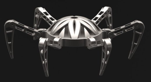 六足蜘蛛基础结构 Spider Robot缩略图