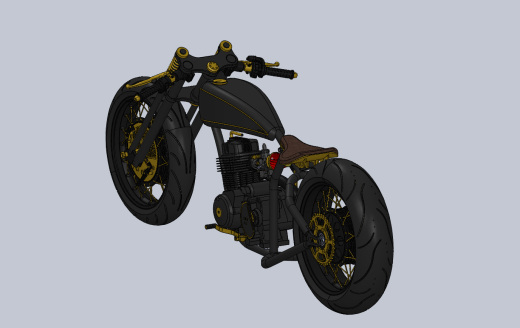 本田Bobber 125cc摩托车缩略图