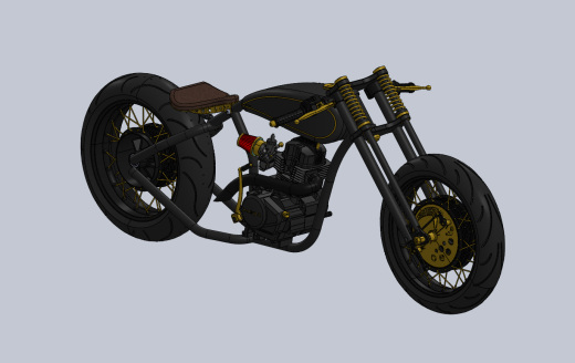 本田Bobber 125cc摩托车缩略图