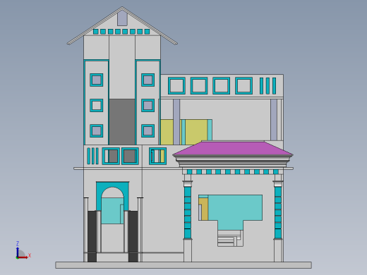 house-plan二层别墅缩略图