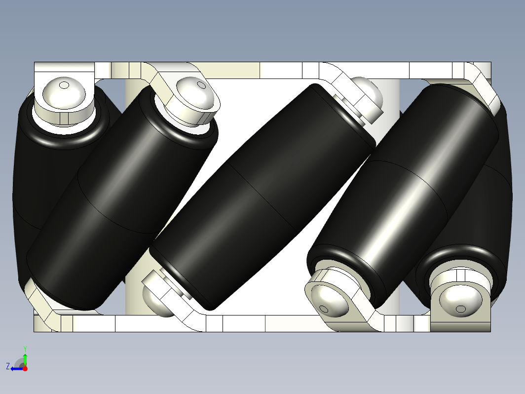 麦克纳姆轮结构 Mecanum wheel