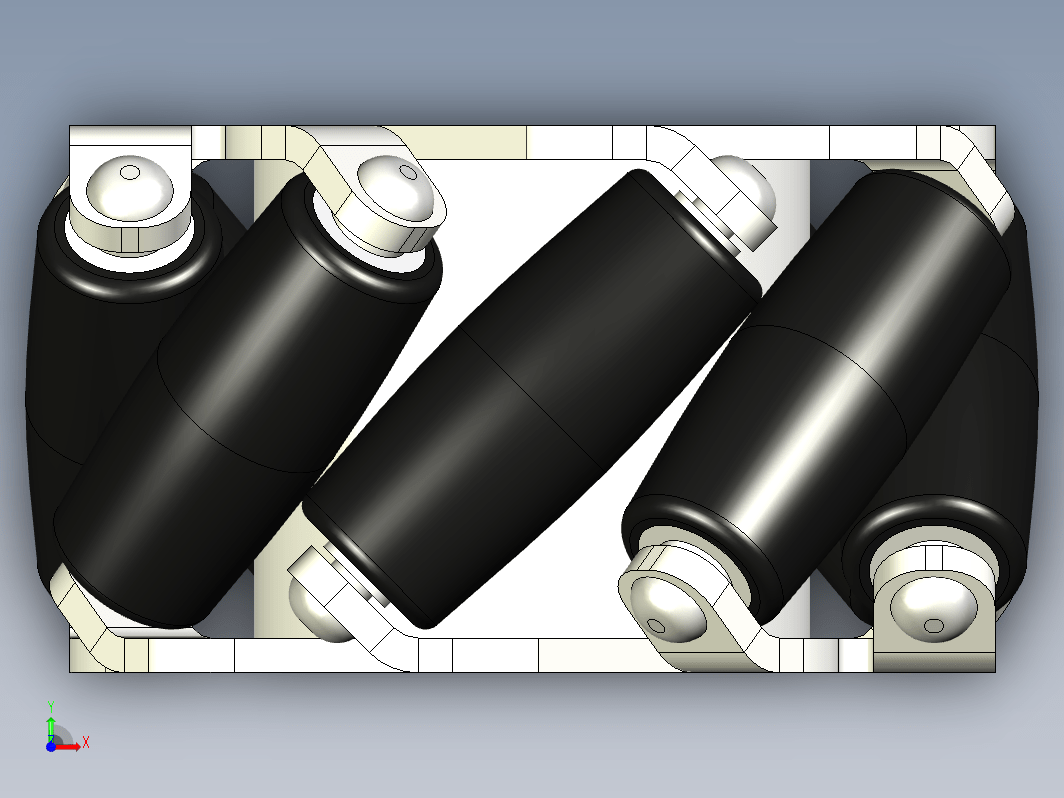 麦克纳姆轮结构 Mecanum wheel