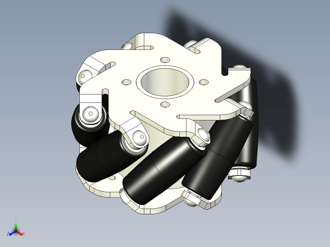 麦克纳姆轮结构 Mecanum wheel