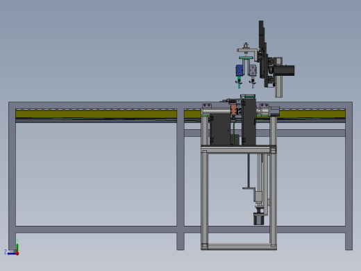 机顶盒自动贴脚垫机构缩略图