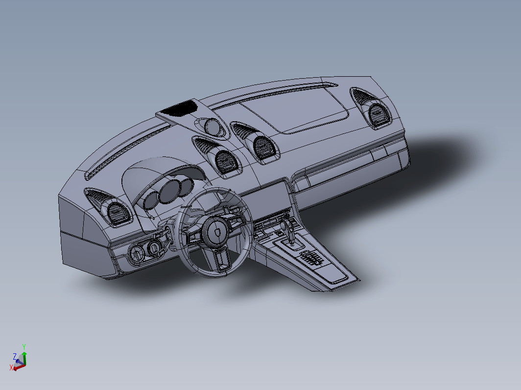 Porsche保时捷仪表板