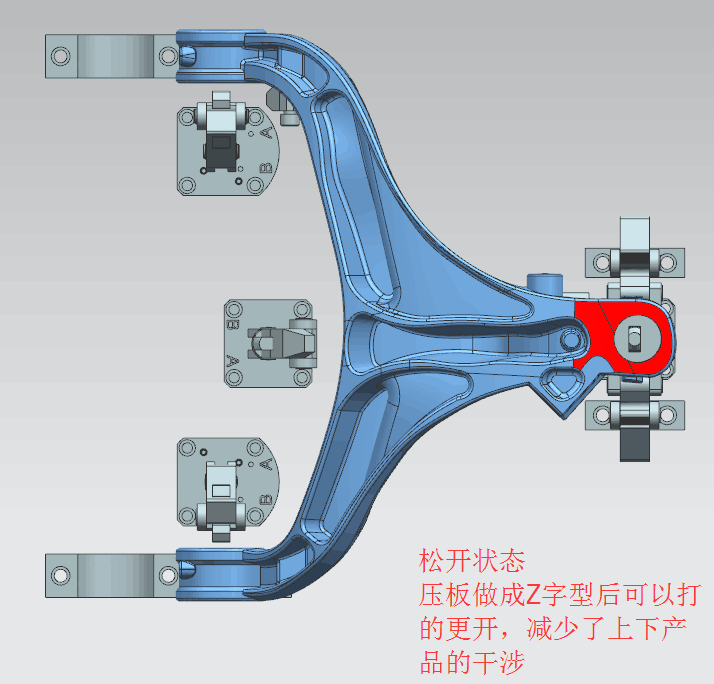 道奇下摆臂夹具