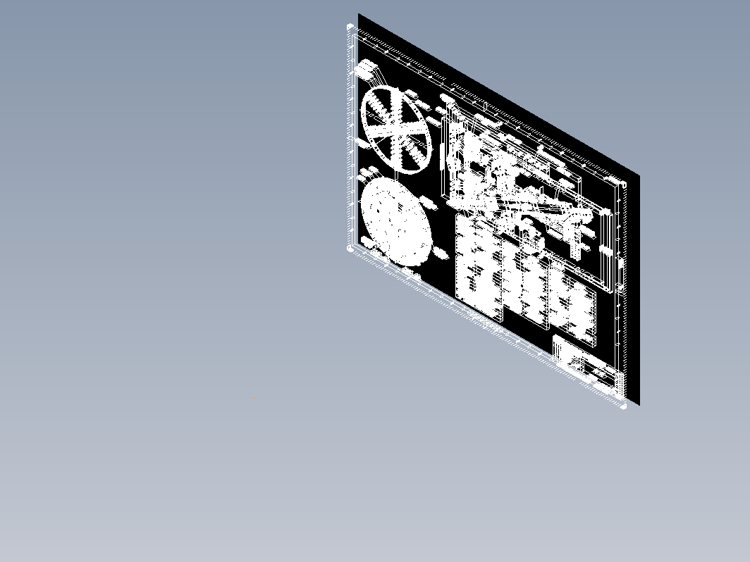 6140盾构总图CAD图纸