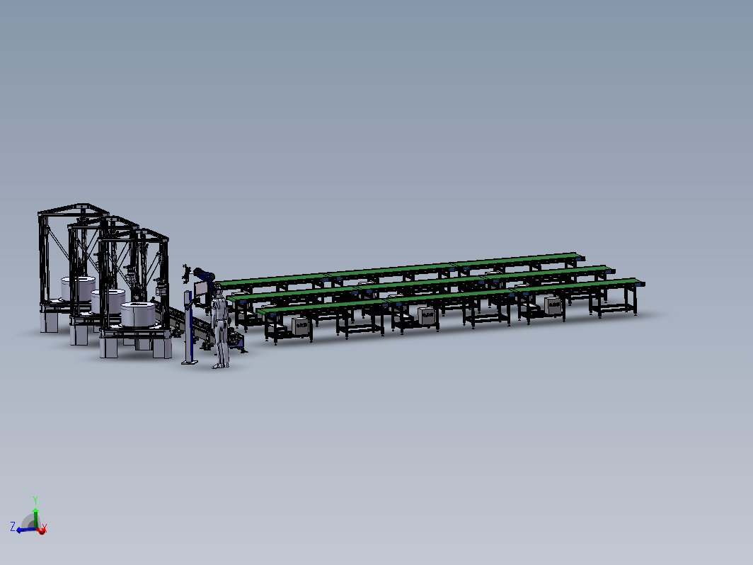 3D数控打印机床与取料机械手