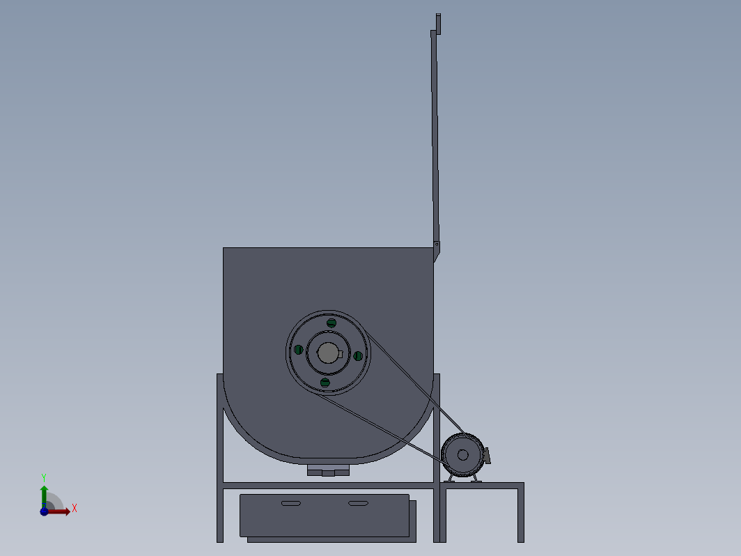 双螺旋饲料搅拌机的设计三维SW2011无参+CAD+说明书