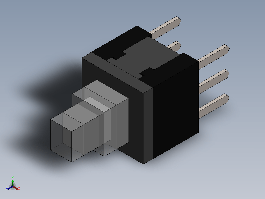 闭锁的dpds推进开关,5.8x5.8mm