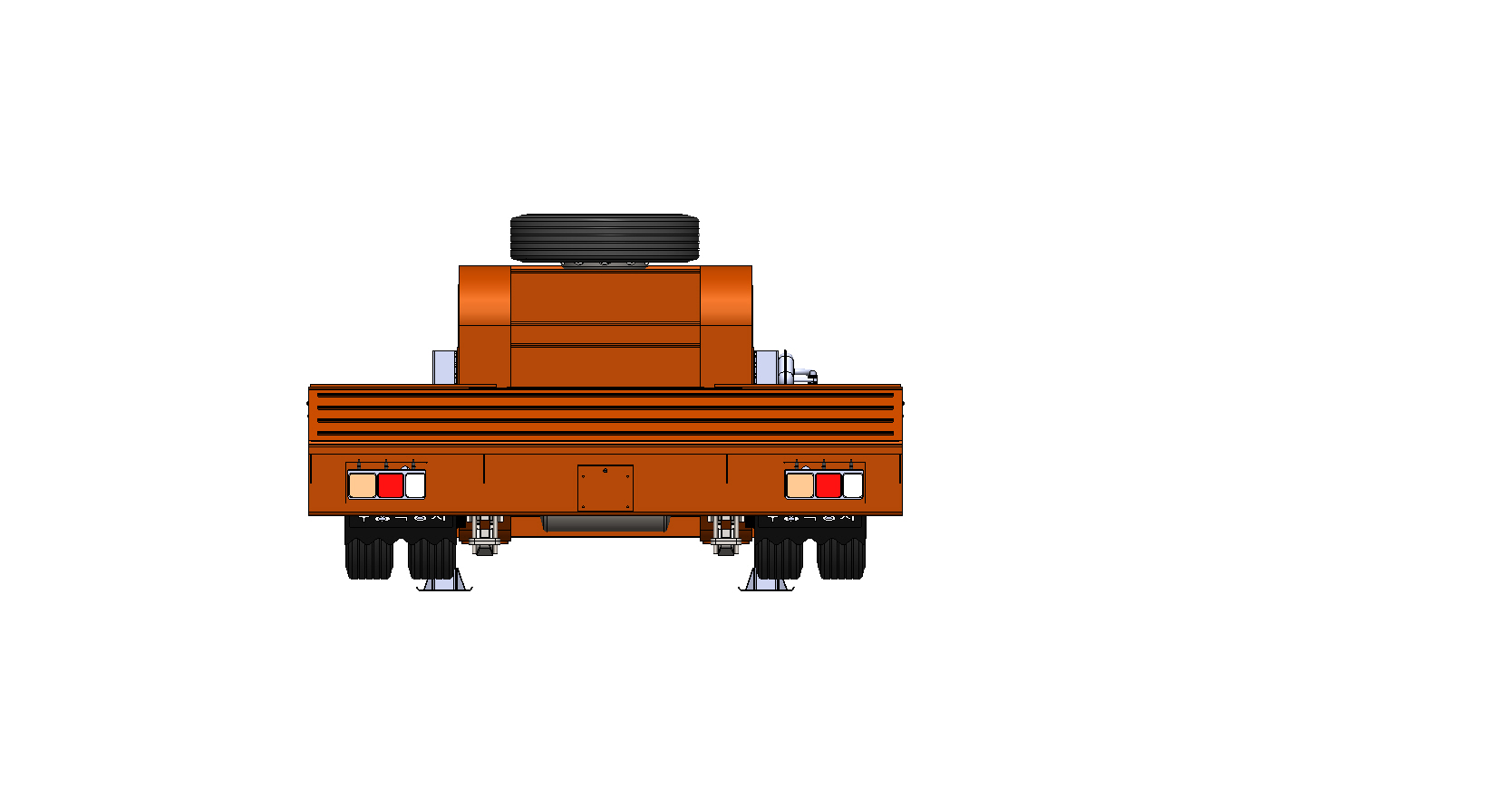 低床拖车 6 轴 90T