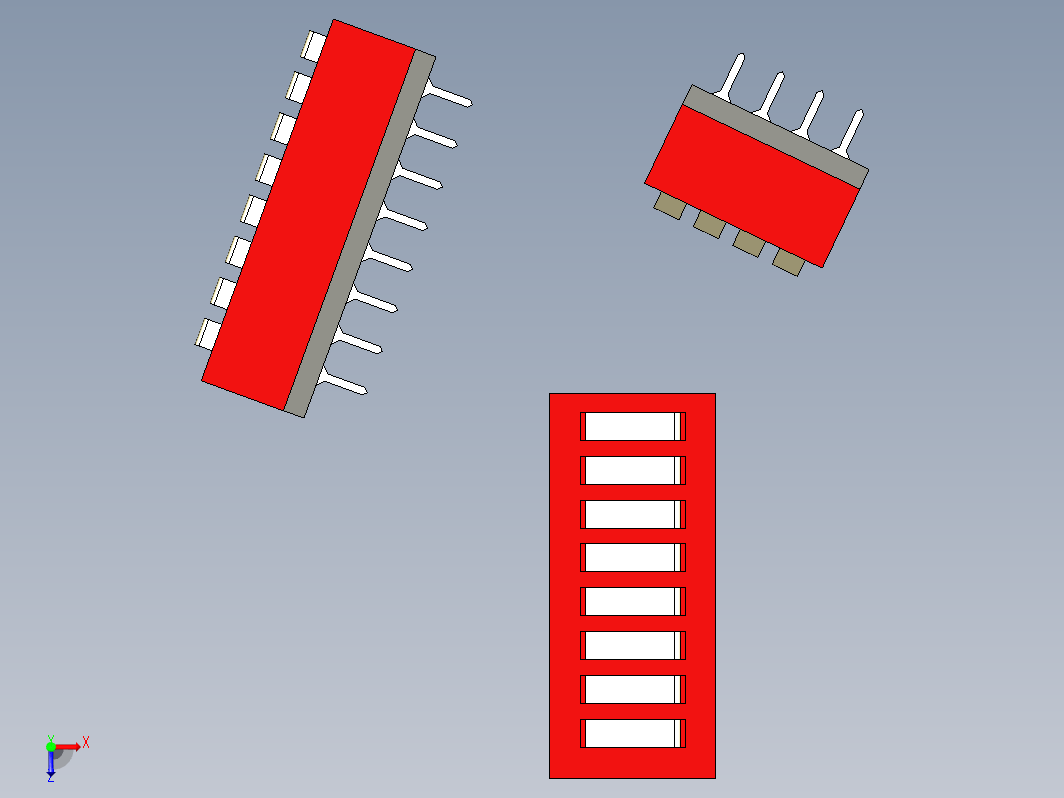 DIP 开关 8 和 16