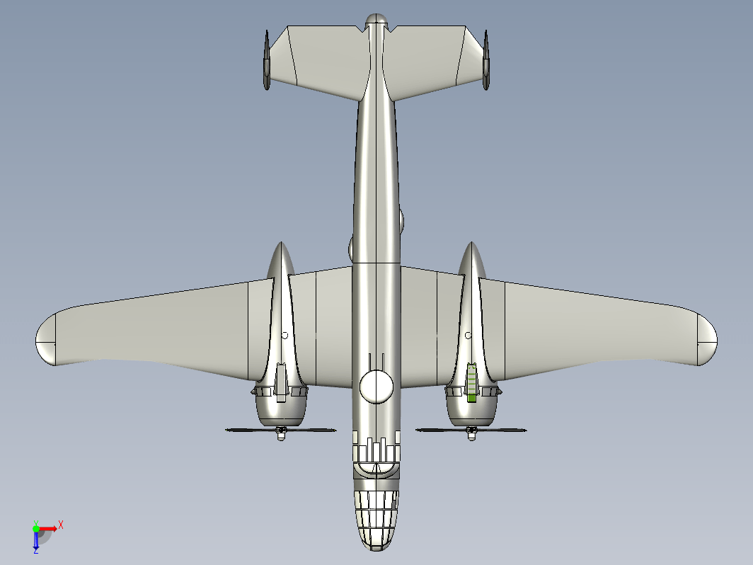 B-25米切尔mitchell中型轰炸机