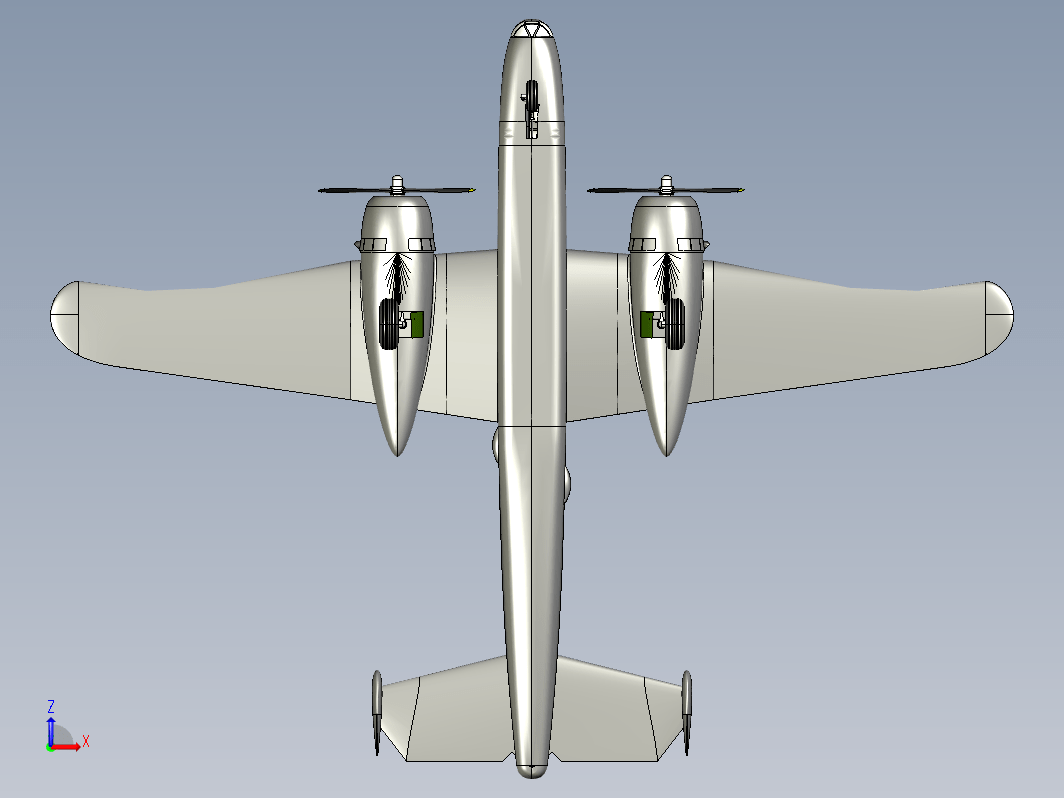 B-25米切尔mitchell中型轰炸机