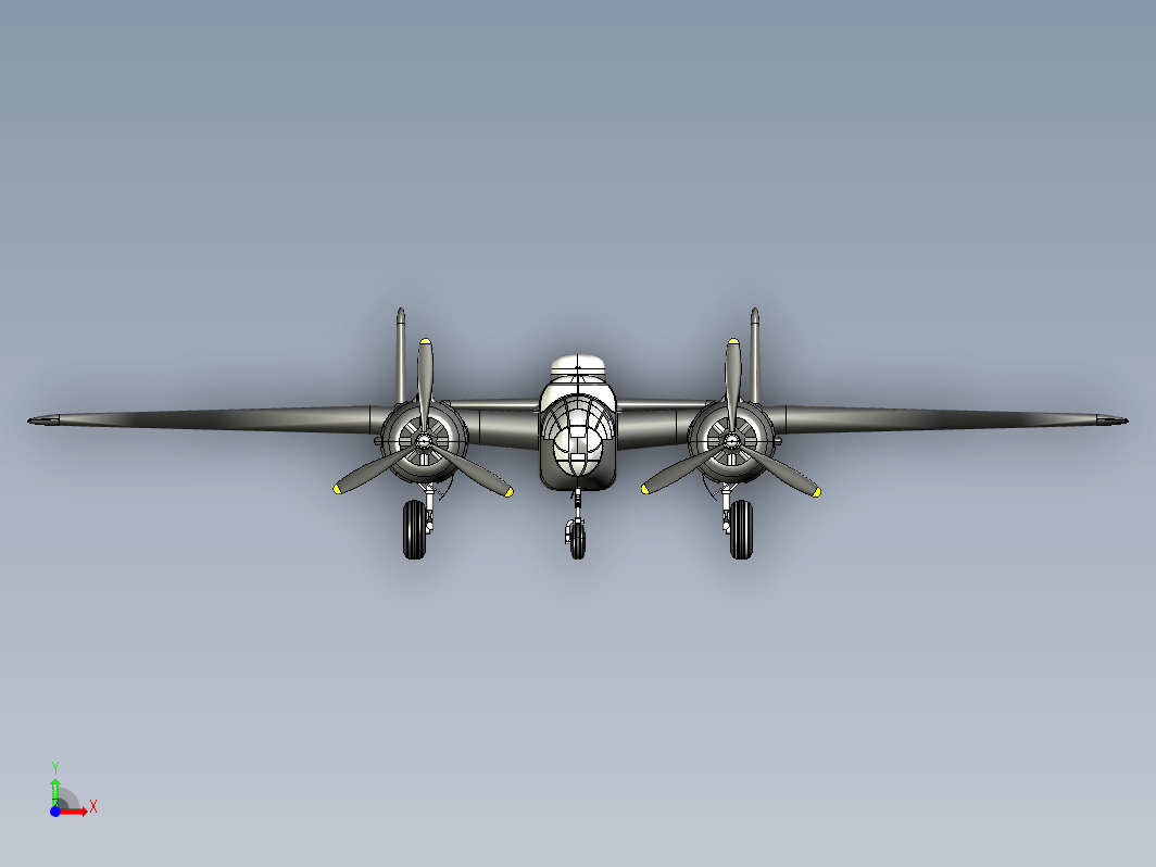 B-25米切尔mitchell中型轰炸机