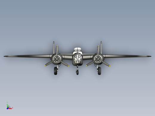 B-25米切尔mitchell中型轰炸机缩略图