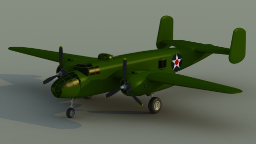 B-25米切尔mitchell中型轰炸机缩略图