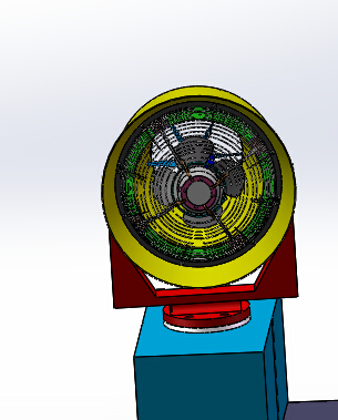 车载可移动式雾炮除霾机优化设计含三维SW+CAD+说明书