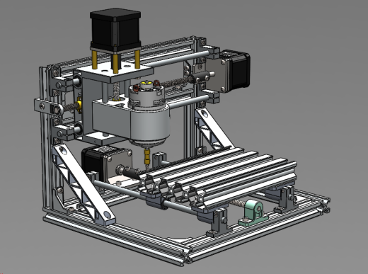 mini-cnc-milling小型数控铣床缩略图