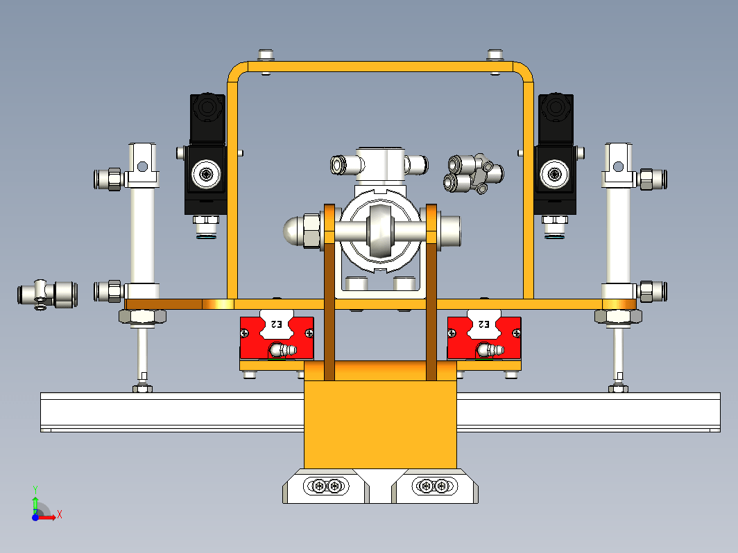 塑料粘盒夹持器结构