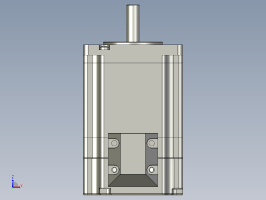 YK260EC65E1  60mm两相闭环步进电机（3D）缩略图
