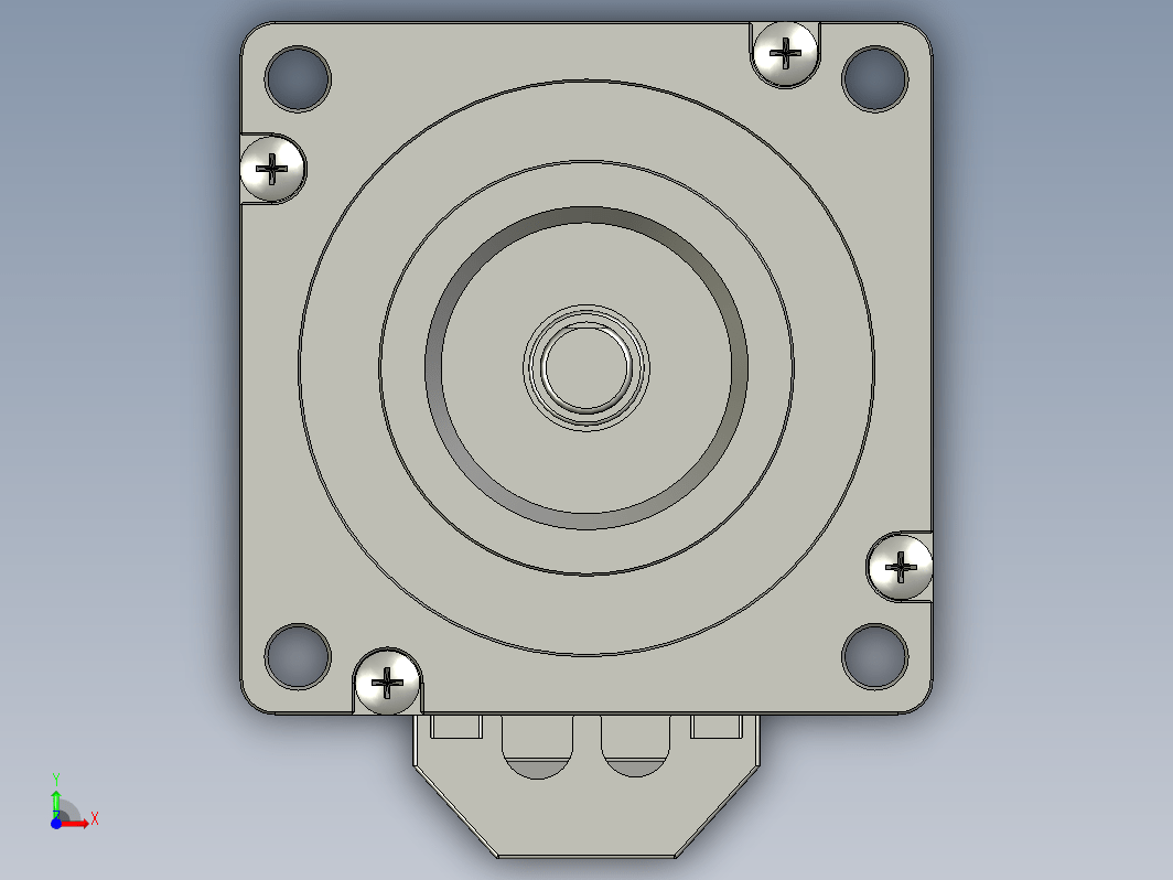 YK260EC65E1  60mm两相闭环步进电机（3D）