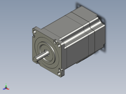 YK260EC65E1  60mm两相闭环步进电机（3D）缩略图