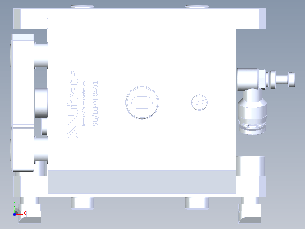 VE2D-150-R（150kg缓冲挡停）150KG缓冲挡停器