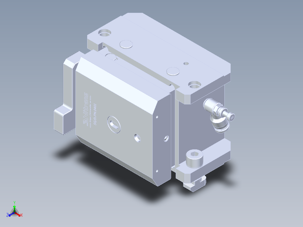 VE2D-150-R（150kg缓冲挡停）150KG缓冲挡停器