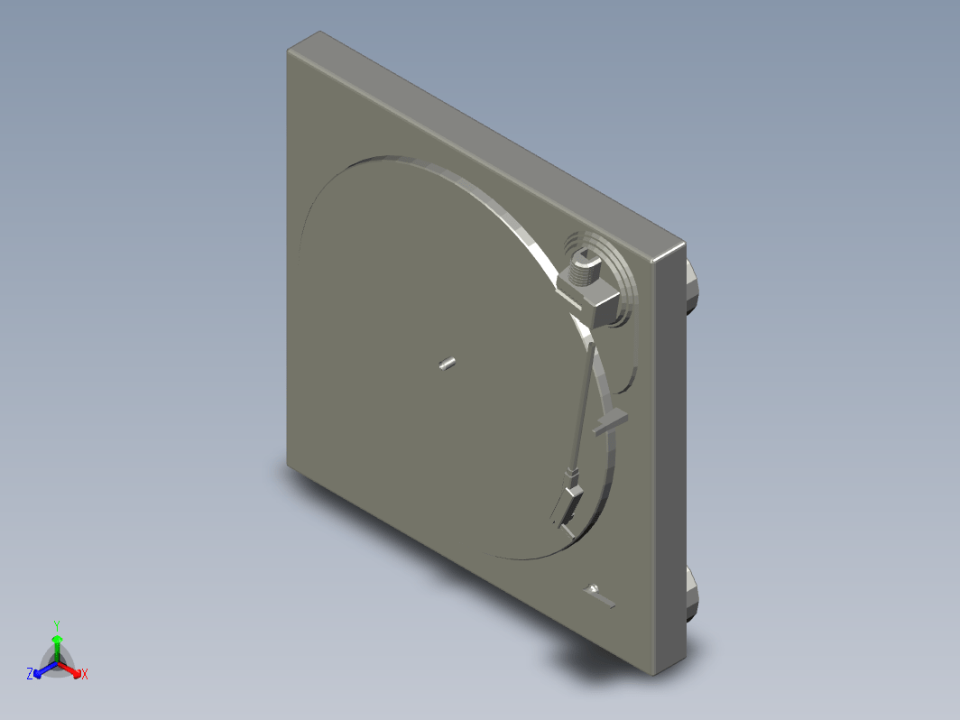 黑胶唱片机 三维Step无参