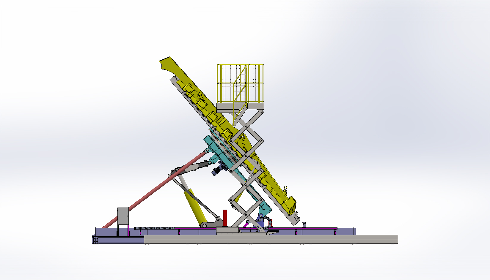 Positioner welding Bottom定位器焊接底部