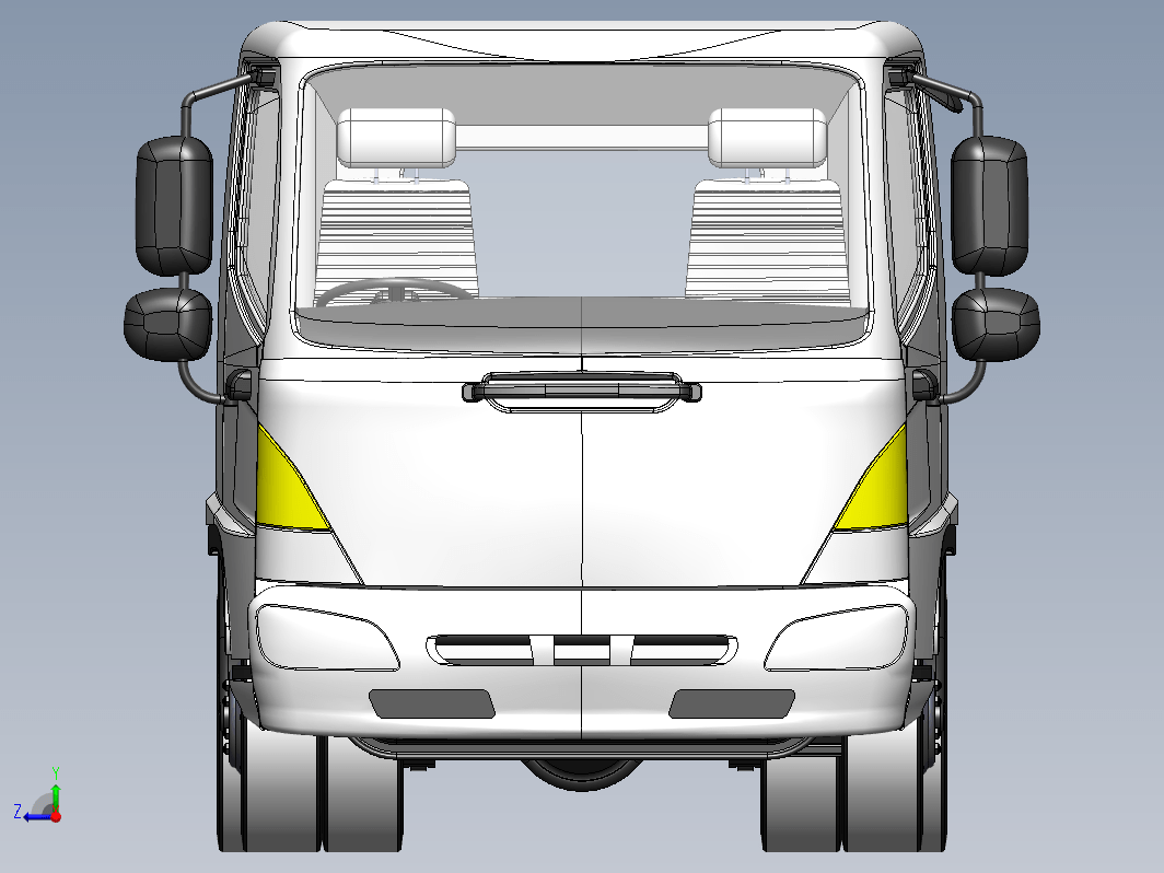 HINO 500货车车头