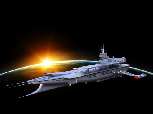 太空航母造型 UFSC Michiel de Ruyter缩略图