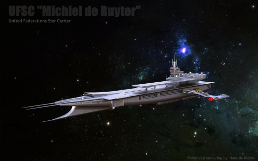 太空航母造型 UFSC Michiel de Ruyter缩略图
